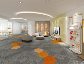 办公室洽谈区设计效果图