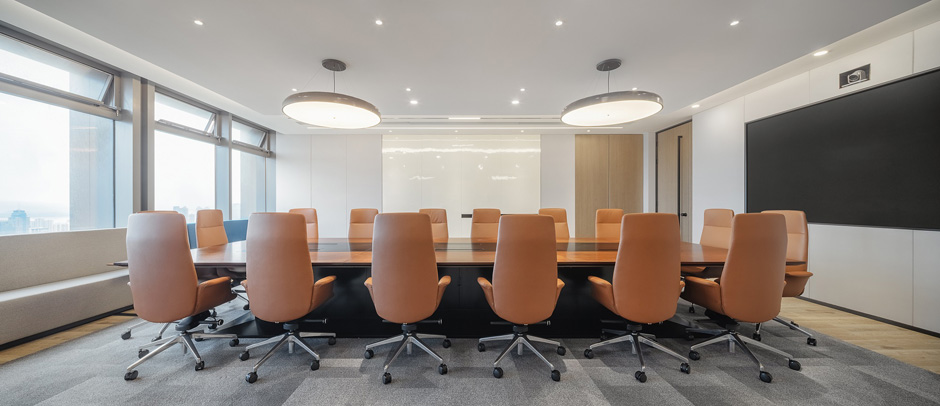 办公室装修设计图,办公空间装修设计实景图