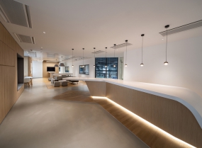 办公吧台桌图片设计效果图