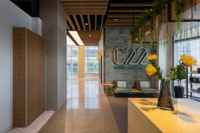 前厅等待区沙发样式图片