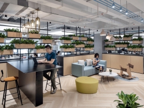 wework风格洽谈区设计图片