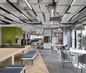 loft风格办公室活动区设计效果
