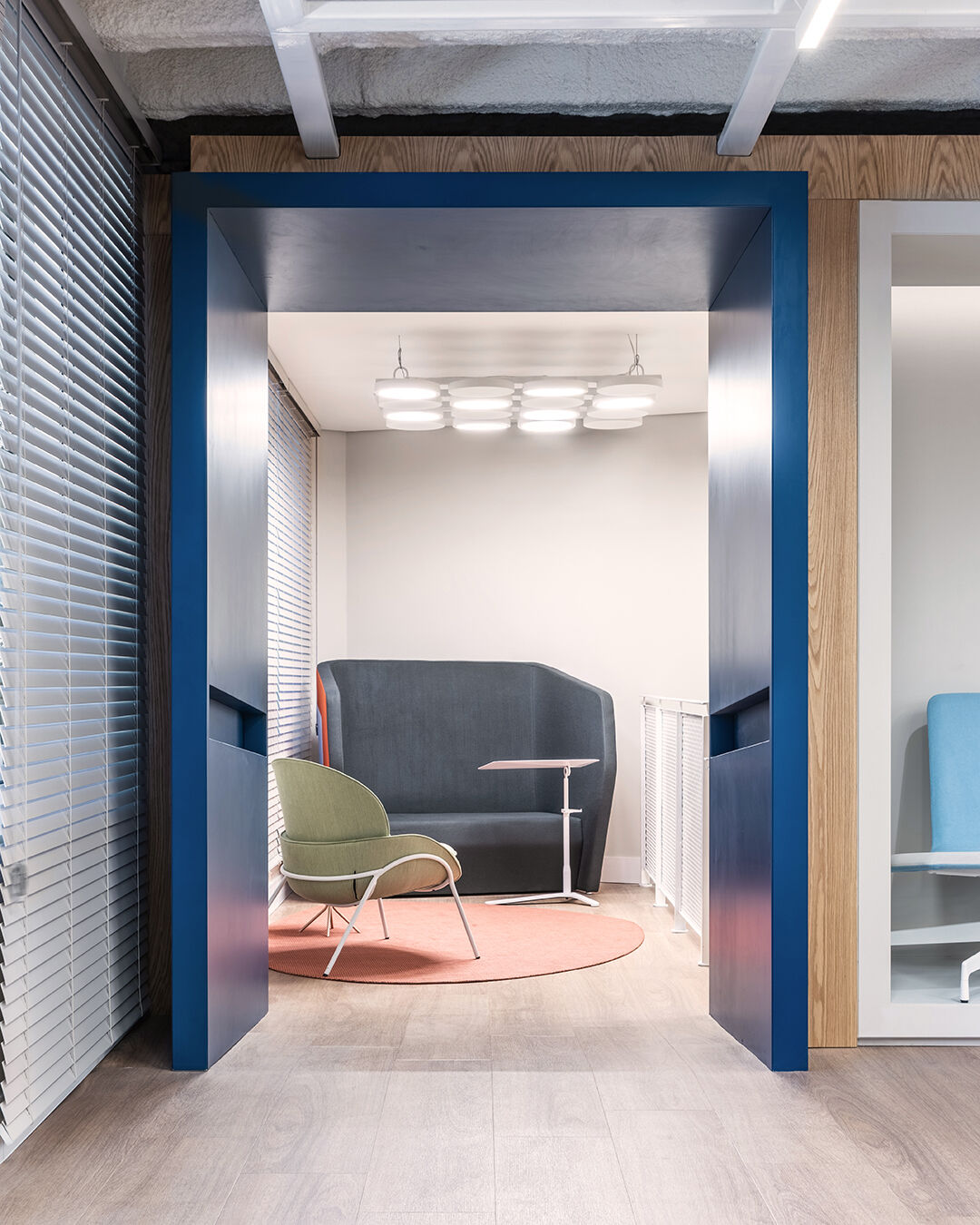 现代简约风格活动区域装修设计平面图,活动区域装饰设计效果图