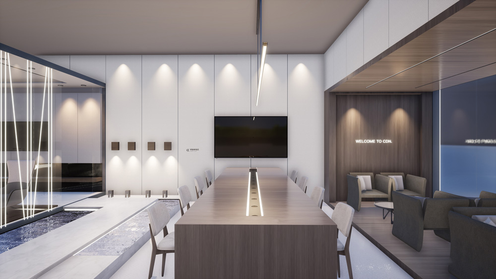 产品展示馆装饰案例图,产品展厅设计效果图