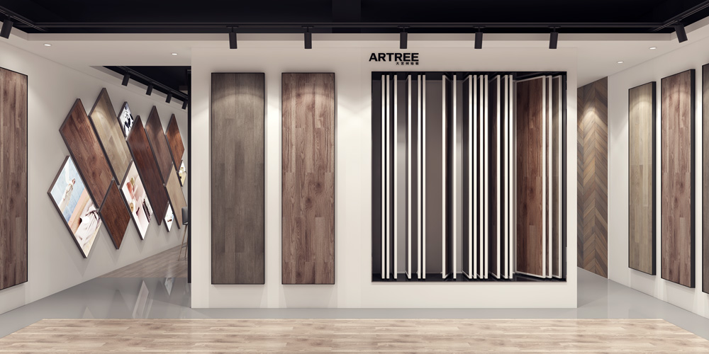 简约展厅装修设计效果图,展厅装修设计案例