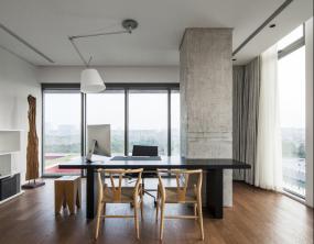 极简工业风办公室装修效果图