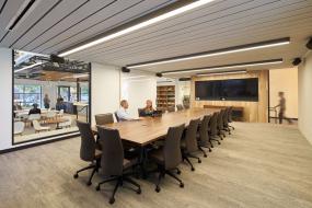 科技公司办公室会议室装修效果图