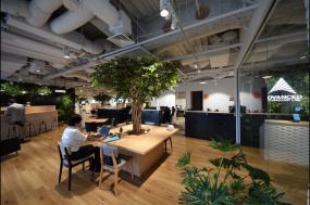 loft风格移动办公区装修效果图片