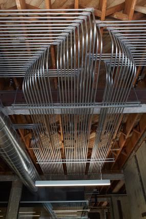 loft办公室顶面装修效果图片