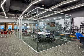 办公室会议室装修实景图