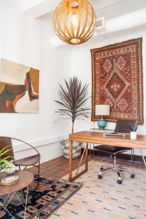 总经理办公室室内装饰设计效果图