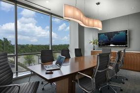 小型办公室会议室装修案例图片