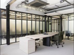 工业风格办公室面试间装修效果图片
