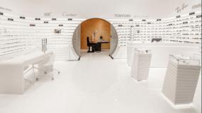 眼镜店装修效果图高档