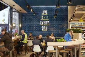 大型连锁便利店集成吊顶装修设计图片