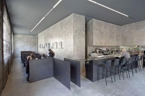 现代欧式混搭风格咖啡厅吊顶