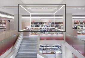 最新便利店室内货架装修效果图片大全