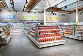 连锁便利店货架装修设计效果图2018图片