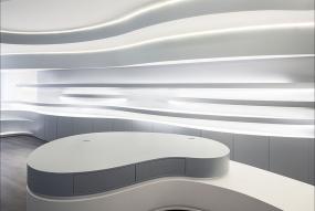 欧式眼镜店设计效果图