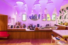 奶茶店店面装修广告牌效果图