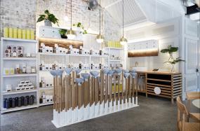 咖啡厅吧台设计效果图