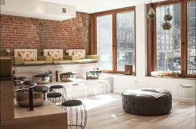 小型韩国美甲店装修图片大全