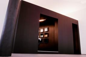 普通美发店门面装修图