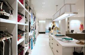 商场内衣店面装修设计效果图