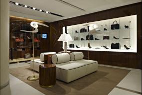 鞋店装修鞋柜效果图