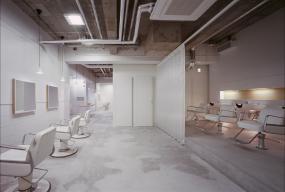 美发店背景墙装修效果图