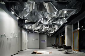 高档美发店装修图片