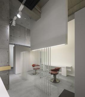 美发店创意吧台装修图