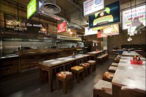 中式快餐店装修效果图