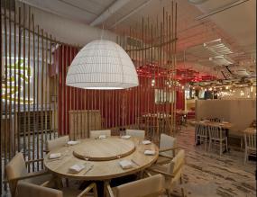 现代快餐店效果图