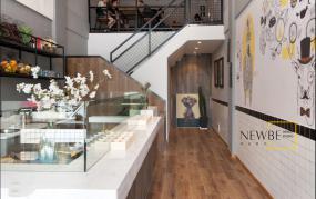 快餐店墙面装修效果图