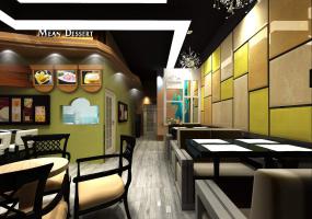 甜品店店面装修效果图片