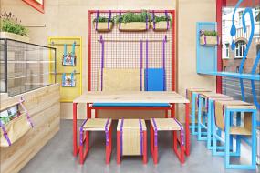 中式自助餐厅设计图