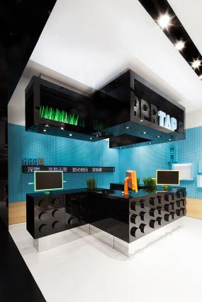 现代风格手机店装修效果图