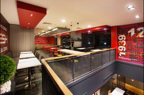 自助餐厅展台图