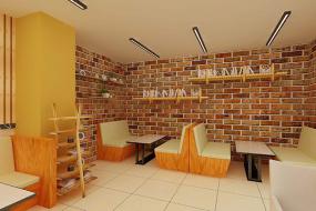 甜品店店面装修效果图大全