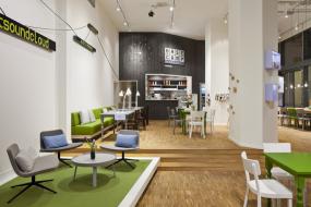 手机店装修背景墙设计效果图现代