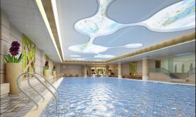 游泳馆地板效果图