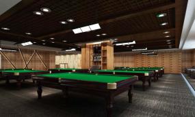 200平方台球厅装修效果图