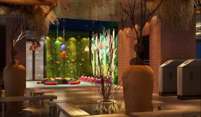 韩式烧烤装修效果图