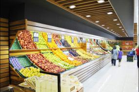 小型水果店面装修效果图