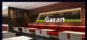 自助餐厅装修设计图