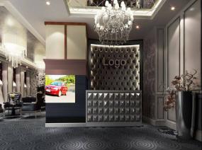 高档婚纱店装修效果图大全