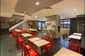 自助餐厅效果图