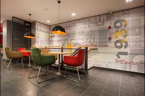 自助餐厅设计效果图