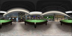 简易台球厅装修效果图